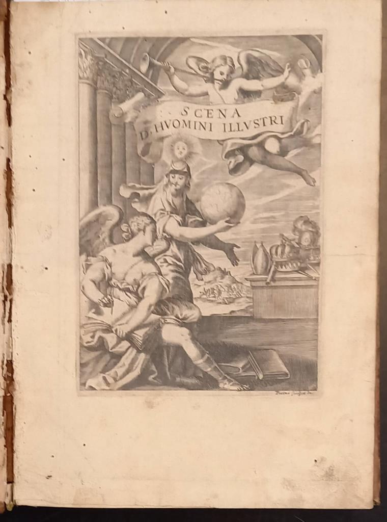 SCENA D'HUOMINI ILLUSTRI D'ITALIA DEL CO: GALEAZZO GUALDO PRIORATO
