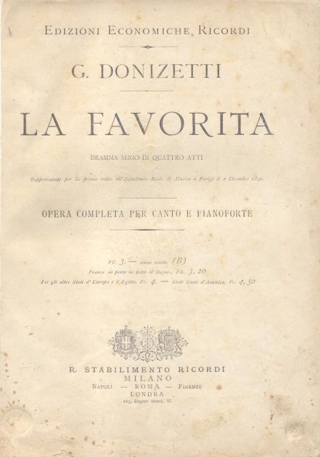 LA FAVORITA (1840)
