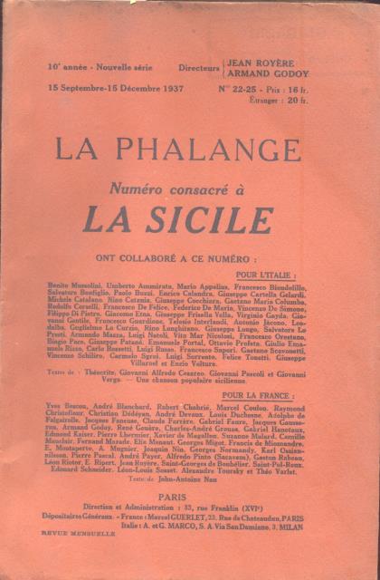 LA SICILE