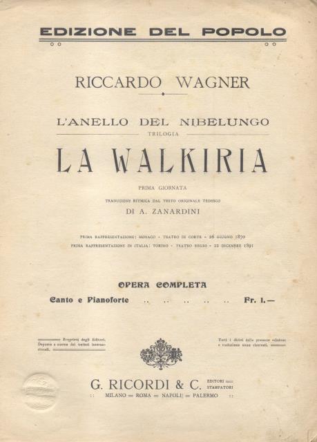 LA WALKIRIA (1870)