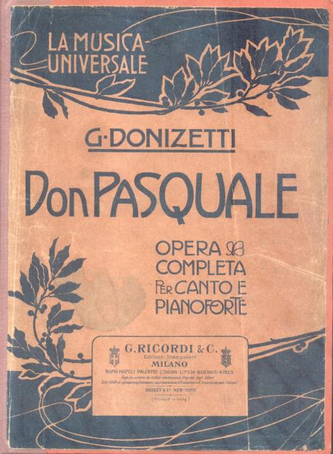 DON PASQUALE (1843)