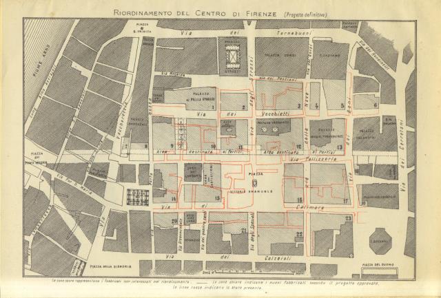 STUDI STORICI SUL CENTRO DI FIRENZE