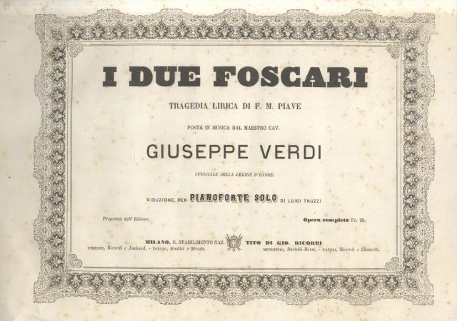 I DUE FOSCARI (1844)