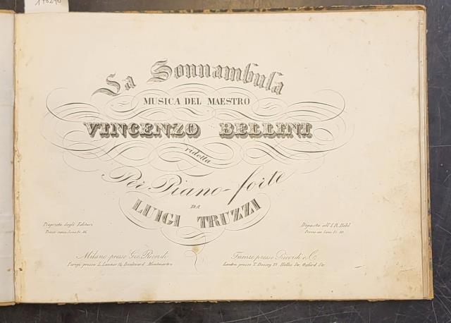 LA SONNAMBULA (1831)