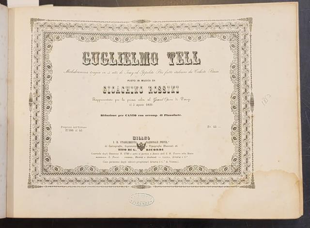 GUGLIELMO TELL (1829)