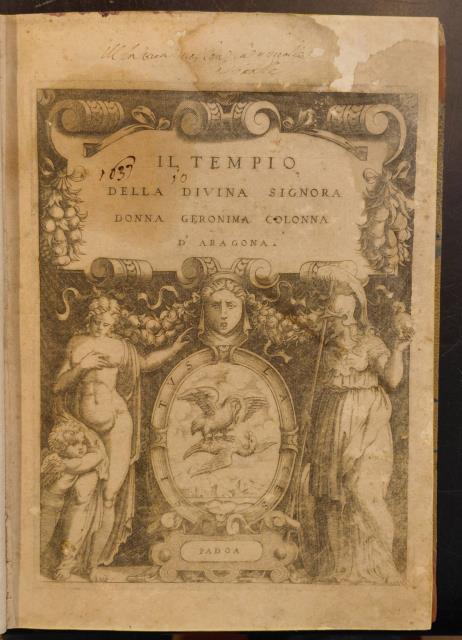 IL TEMPIO DELLA DIVINA SIGNORA DONNA GERONIMA COLONNA D'ARAGONA