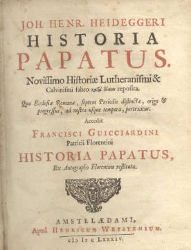 PAPATO. Parte II.    
 Biografie, scritti, ritratti di Pontefici.