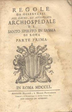 PAPATO. Parte V.    
 Il Papato e Roma.